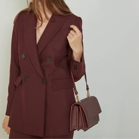 Angela Roi Eloise Vegan Leather Satchel Crossbody Bag - Picture 13 of 13